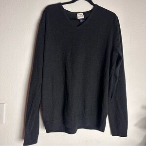 JWN Collection Nordstrom Black V-Neck Men’s Sweater. Size XL. 100% Merino Wool